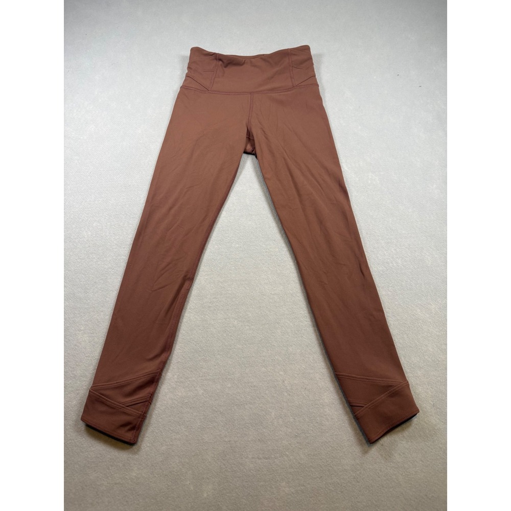 Athleta Elation Pirouette 7/8 Tight Womens XS Brown High Rise Yoga Leggings
